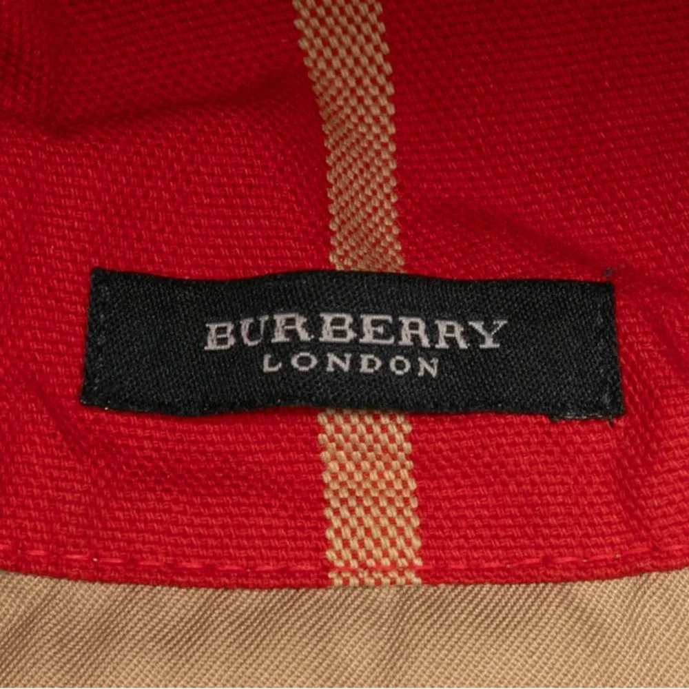 BURBERRY NOVA CHECK-TRIMMED BUCKET HAT - Picture 5 of 5